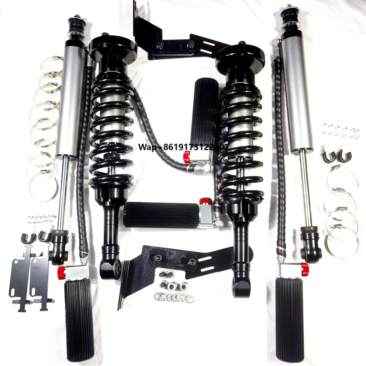 New High Performance Nitrogen Suspension Shock Absorber Kit Front & Rear Off-Road Coil Spring for Fortuner 4x4