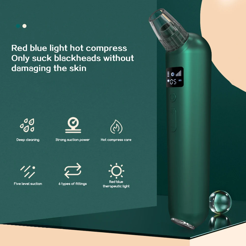 Electric Blackhead Remover Machine Deep Cleansing Face Lifting Tool For Home/Travel