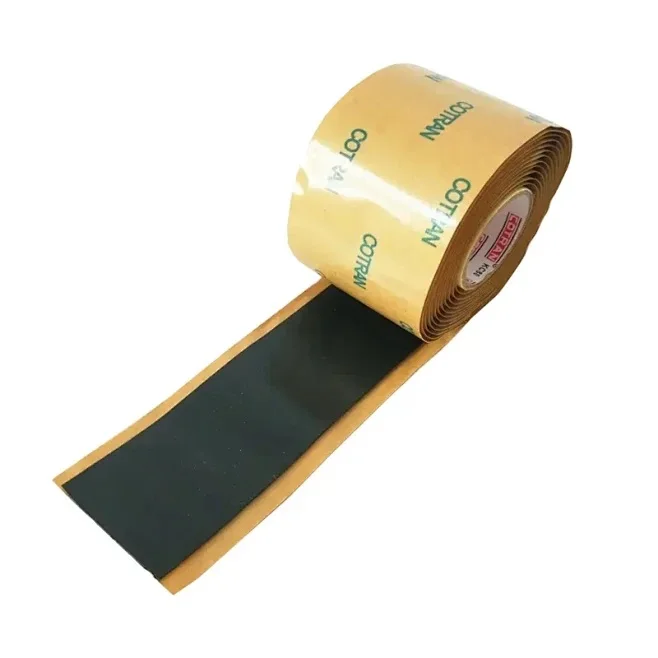 Imagem -02 - Cotran Pvc Isolamento Elétrico Rubber Tape Retardador de Chama Impermeável Retardador de Chama Impermeável Kc80 x 065 x 10 pc 3pk