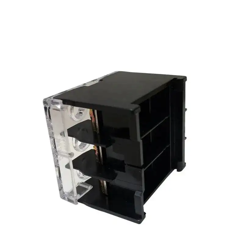 5개 IN-30BK 연결 단자대 50A 3P DIN 레일 장착 유럽형 단자 커넥터 이중 행