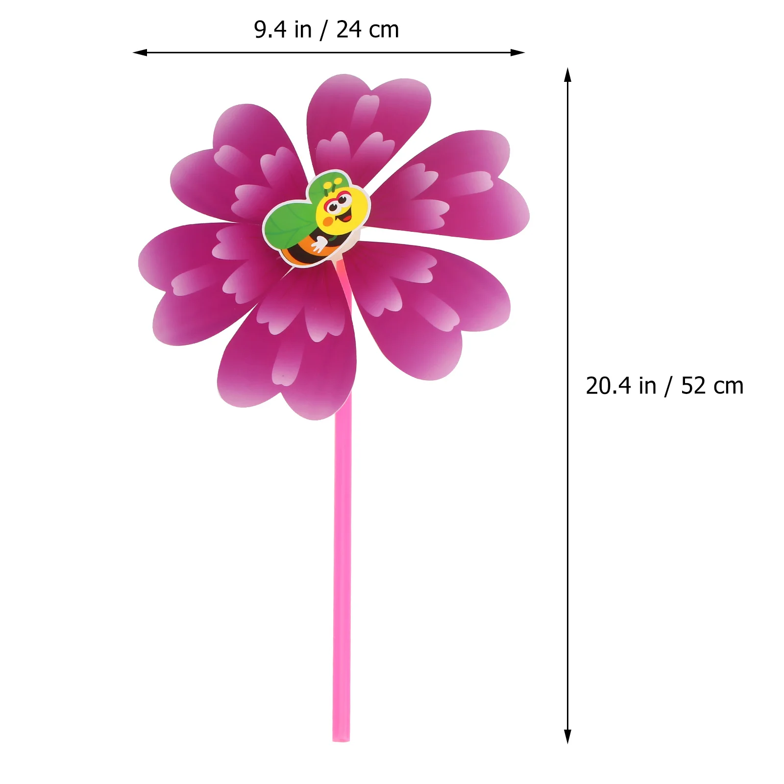 10pcs Plastic Children'S Outdoor Outdoor Windmill Garden Decor For Yard Playground Kindergarten Decoration