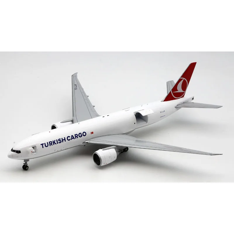 EW277L002C Alloy Collectible Plane Gift JC Wings1:200 Turkish Cargo Boeing 777F Interactive Series Diecast Aircraft Model TC-LJR