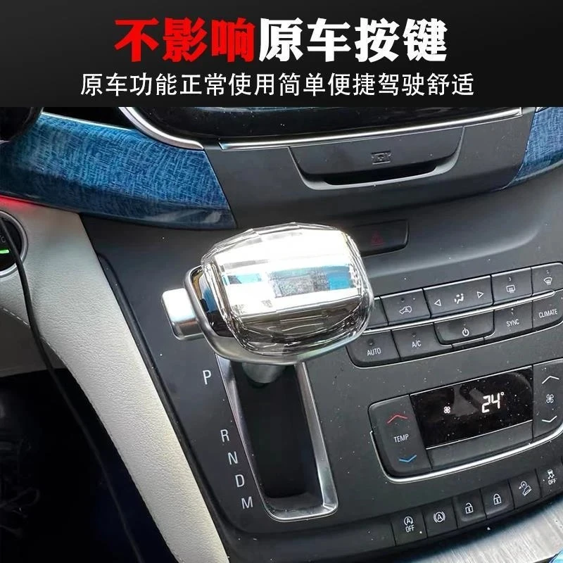 Universal Car Accessories: Crystal Gear Shift Knob (Manual/Automatic Transmission, Customizable)