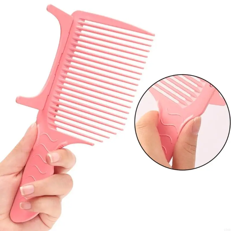 U0DE Hair Clippers Comb Comber DIY Home Hair Cutting Guide grzebień fryzjer fryzjek Fade Comb Man