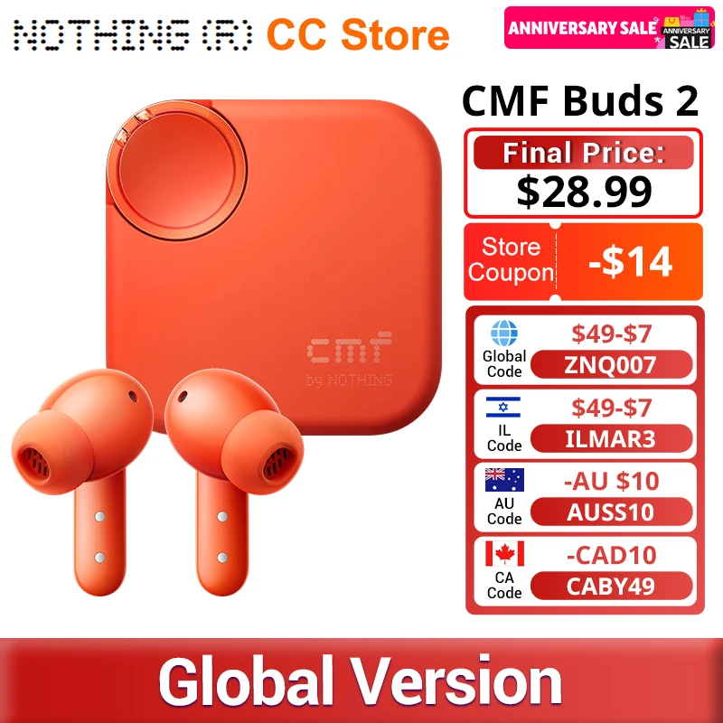 Première mondiale des Nothing CMF Buds 2 avec micros de haute qualité Dirac Opteo 6, qualité sonore 
