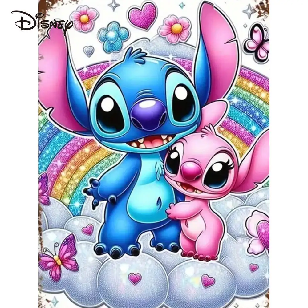 

Disney DIY Stitch Diamond Embroidery Animal Mosaic Cartoon Acrylic Craft Supplies Kit Diamond Painting Dog Child Gift