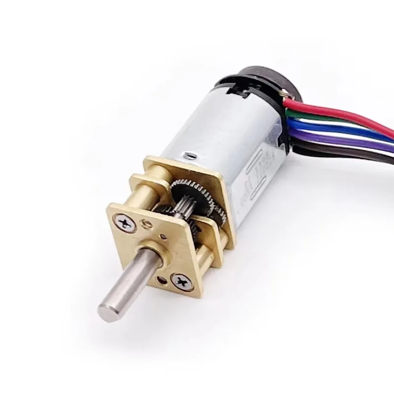 12mm Dc Electric Gear Motor With Encoder 12v Mini Dc Motor Gear