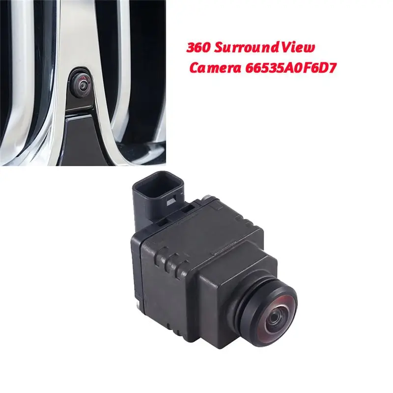 Easy To Use Car Front Camera 360 Surround View Camera 66535A0F6D7 For BMW 2 3 4 Series G42 M2 G20 G21 M3 G22 G23 G26 2019-202