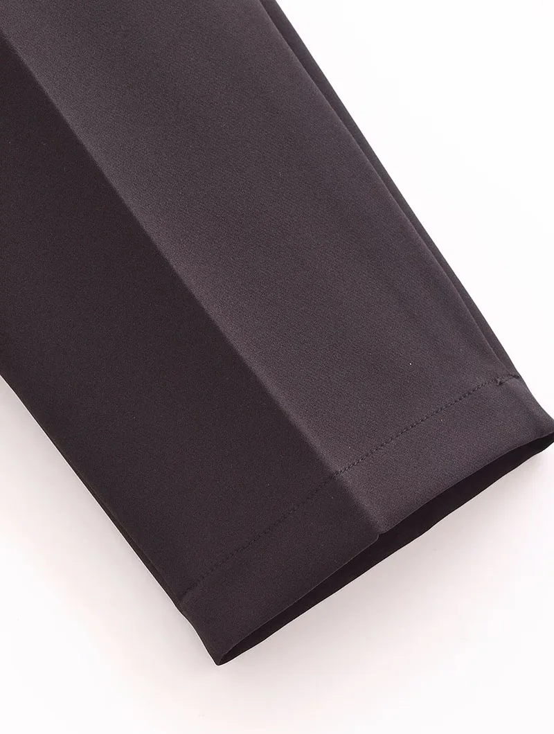 Solid Color All-Match Women's Suit Pants Casual Simple Office Occupation Lady Pencil Trousers High Waist Slimming Long Pants