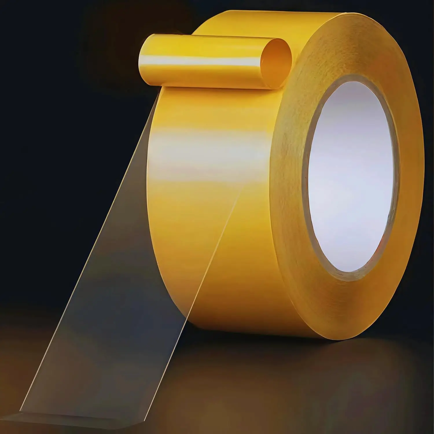 Ultra-Thin Heavy Duty Double Sided Tape for Walls, Woodworking, Crafts, Poster, Arts, Rug Fixed, Scrapbook, Curtains, No Residue