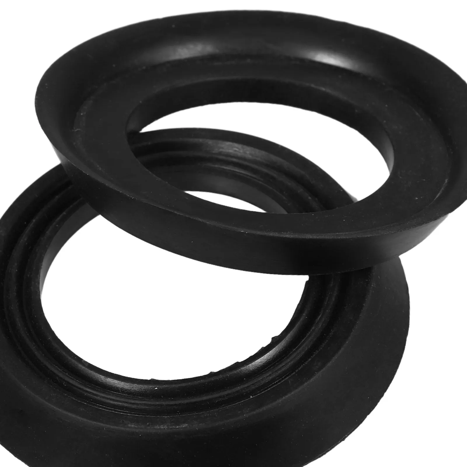 2Pcs Sturdy Rubber Urinal Drain Flange Leakproof Sealing Ring Gasket for Urinal Flange Easy Installation Universal Size Bathroom