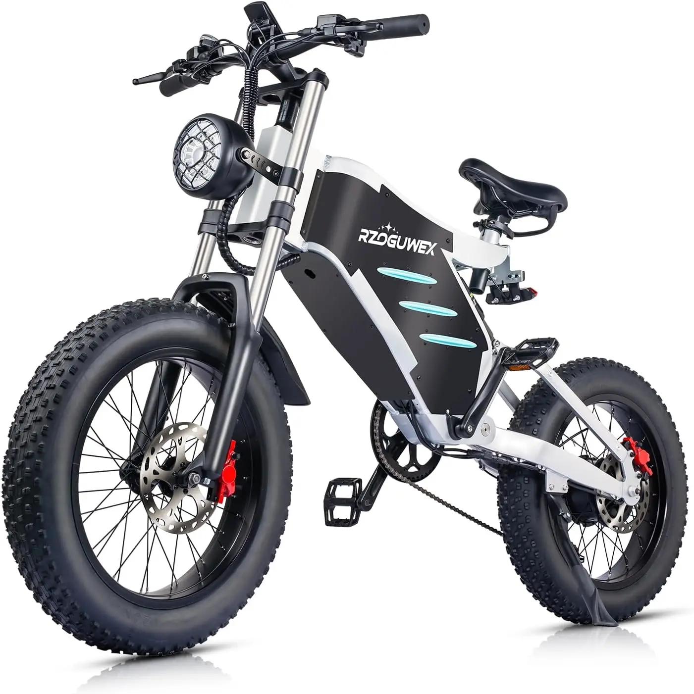 Electric bike 20 inch adult off road Ebike 48V 25Ah detachable lithium ion battery 7 speed snow bike with two shock absorbers