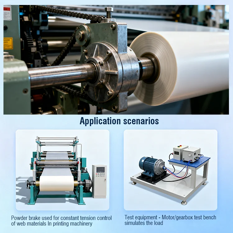 TLF جودة مضمونة الصلب المغناطيسي مسحوق الفرامل ومجموعة إصلاح الفرامل آلة البلاستيك مع OEM دعم الفرامل الكهرومغناطيسية