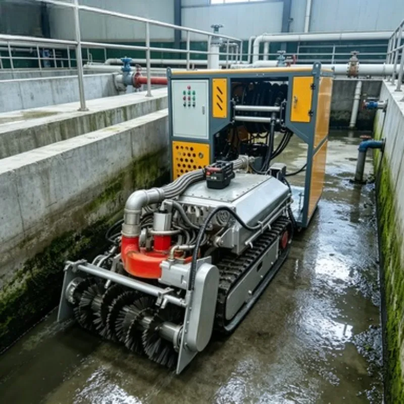 Dredging Robot Fast Response Underwater Dredging Robot for Creek Sediment Dredging and Waterway Maintenance