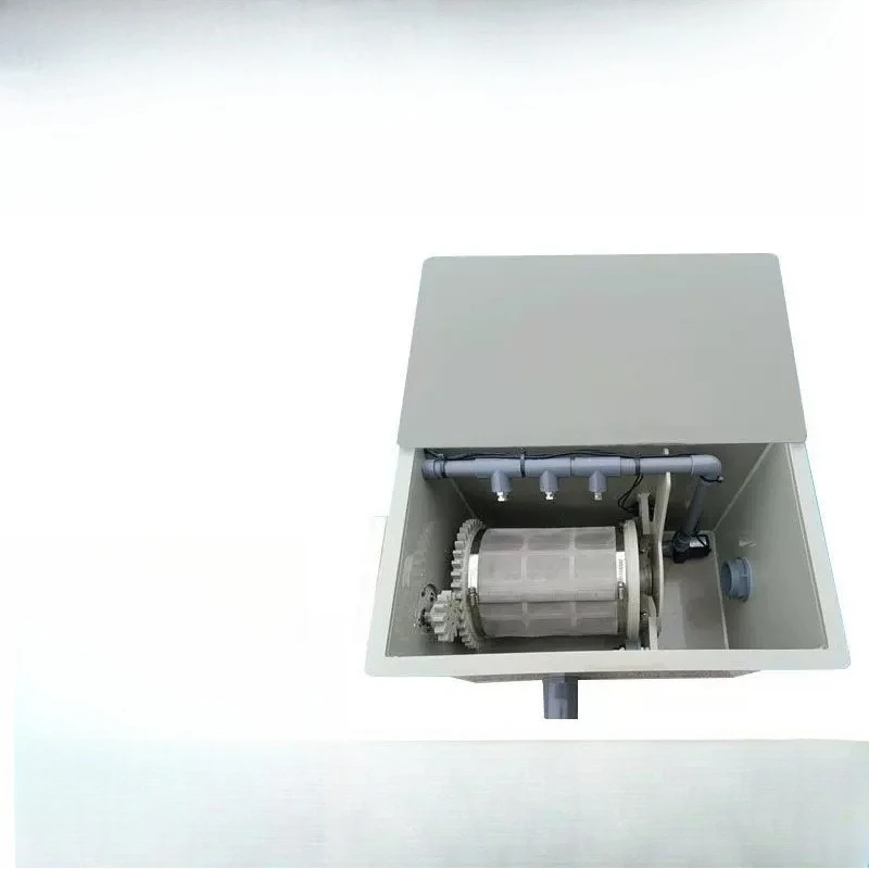 Microfilter fish pond aquaculture water conservation environmental protection drum physical filtration equipment