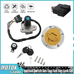 Ignition Switch Lock Gas Fuel Tank Cap Cover Set Fit for Ducati Monster 695 620 M620 S2R 900 750 M750 M600