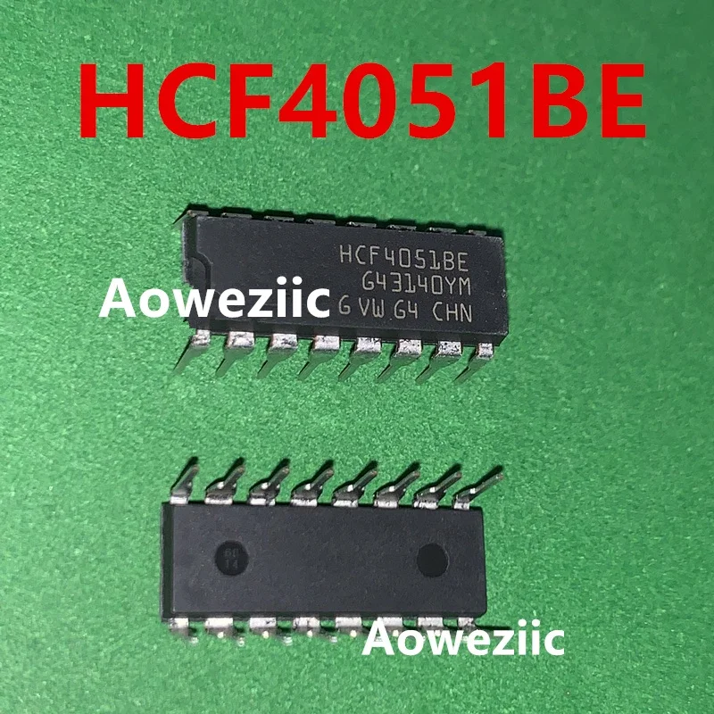 5PCS HCF4051BE Original genuine CD4051BE  in-line DIP-16 CMOS logic device