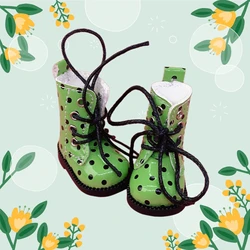 Tilda-Botas de cuero para muñeca Blythe Pullip, zapatos de juguete, Mini botas de invierno, accesorios para muñecas Blyth, juguetes, 1/8