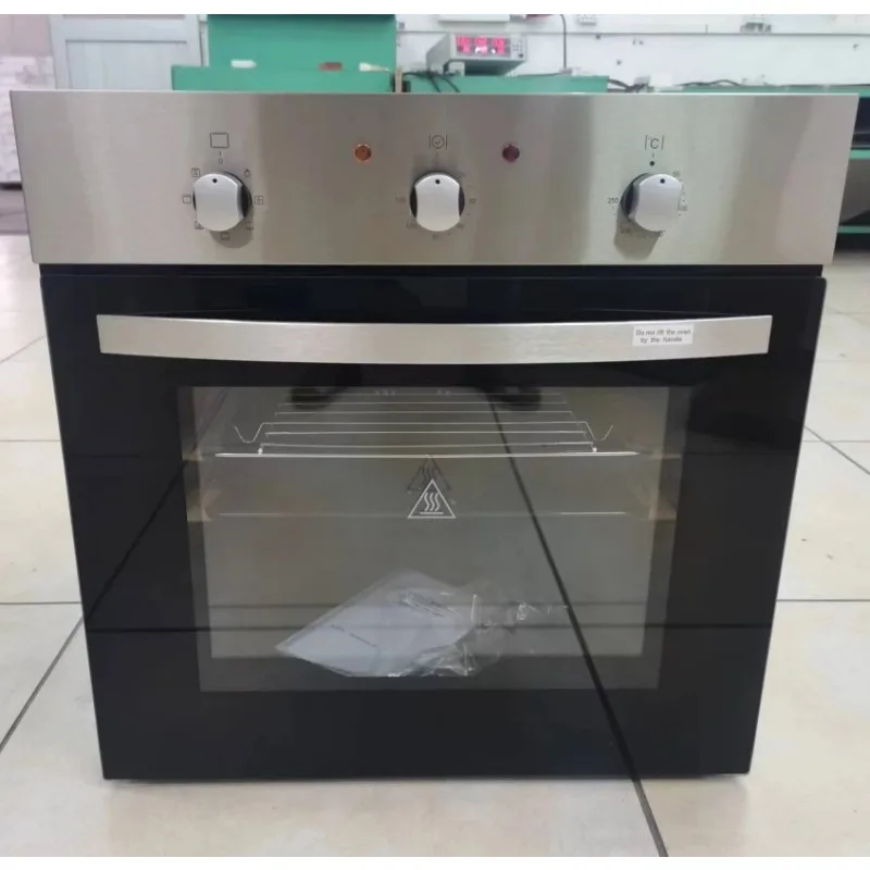 24-Inch 60cm Built-in Electric Oven with 7 Functions, Knob Control, S/S 2.2 Cubic Feet 62L Kitchen Wall Oven