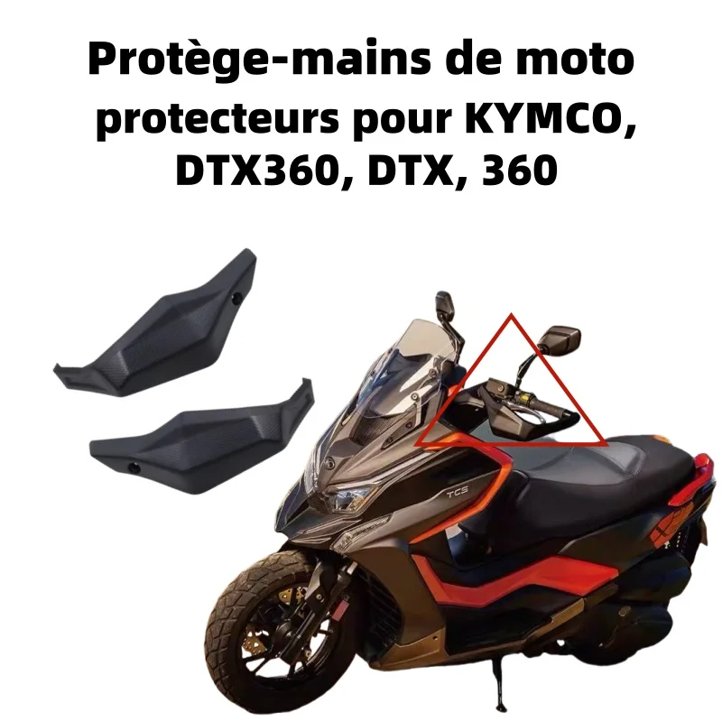 

Protège-mains de moto, protège-mains de guidon, protecteurs pour KYMCO, DTX360, DTX, 360