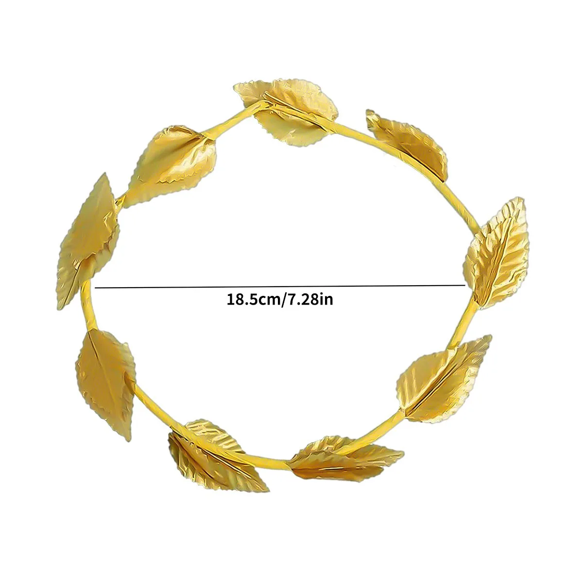 Kranz römische griechische Göttin Blattgold Stirnband Sommer Strand Hochzeit Haarschmuck Geschenk