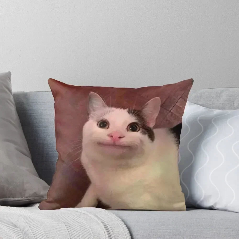 

he looks very polite Throw Pillow Decorative Cushion Couch Pillows christmas ornaments 2025 Pillow Covers Decorative pillow