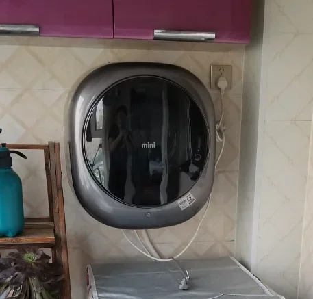 

2025 RV Mini Wall-Mounted Automatic Drum Washing Machine with Dryer for Caravan