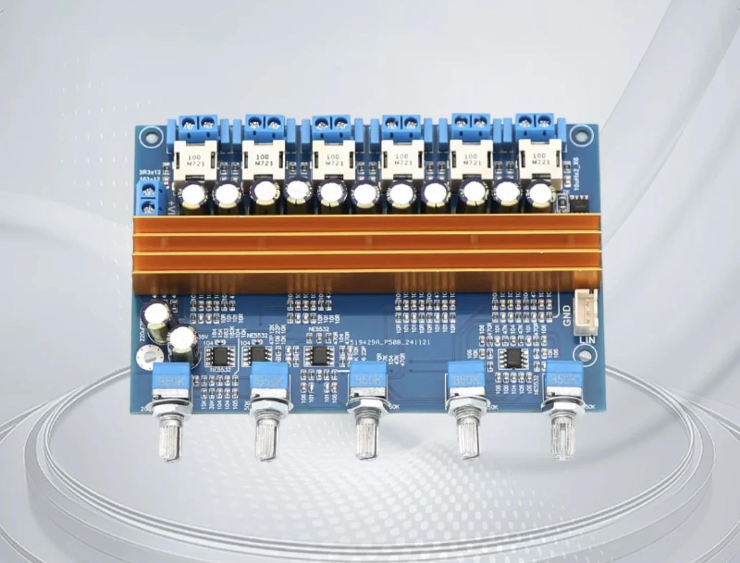 TPA3116 HiFi Digital Amplifier Board 4.2 Channel with Dual Subwoofer Output | 100Wx2 + 50Wx4 High Power | Original TPA3116 Chip