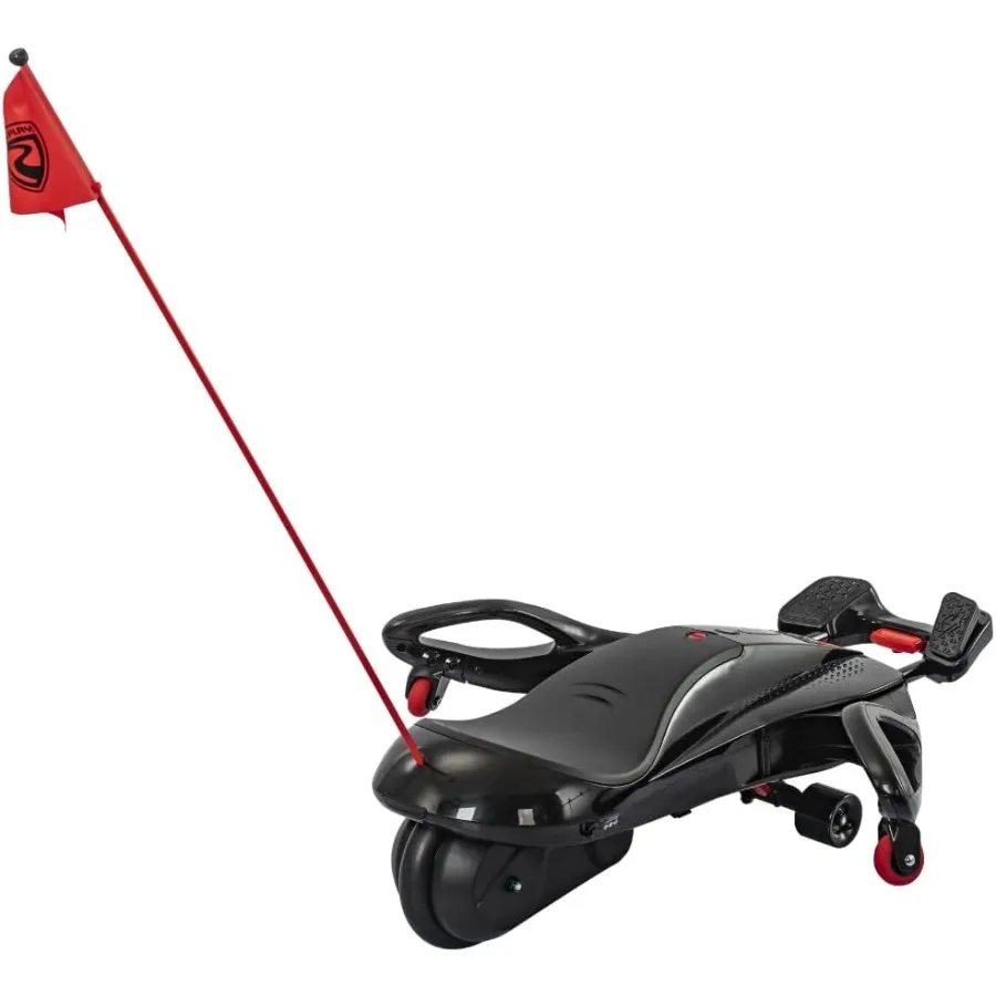 รถของเล่นไฟฟ้าสำหรับเด็กอายุ 6 ปีขึ้นไป พร้อมแบตเตอรี่ลิเธียมไอออน 24V กำลังสูง แฮนด์จับด้านข้างสำหรับการควบคุม ความเร็วสูงสุด 6.5 ไมล์ต่อชั่วโมง