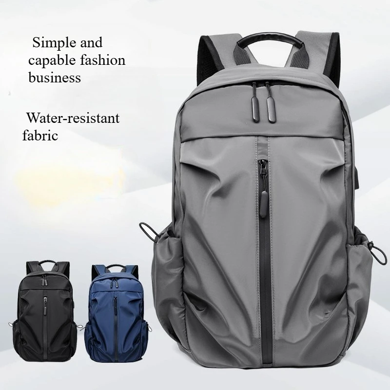 

Cross-border Men's Casual Business Backpack, Multi-functional Waterproof Laptop Travel Backpack for Students