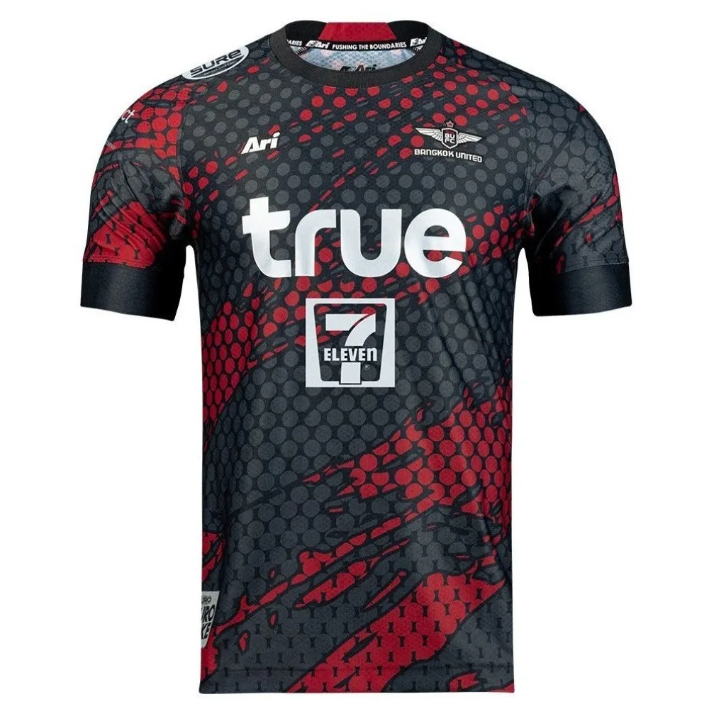 2023-24 Bangkok United Thai Football League Jersey Home Camiseta de fútbol roja suelta, cómoda, moderna y popular para fanáticos