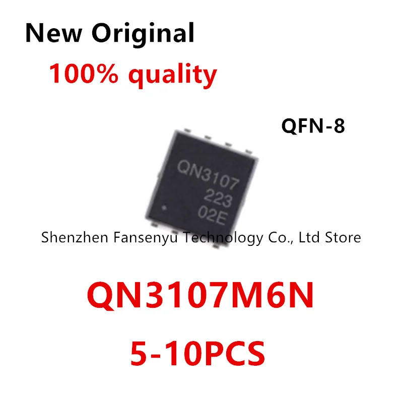 

(5-10piece) 100% New QN3107M6N QN3107 QFN-8 Chipset.
