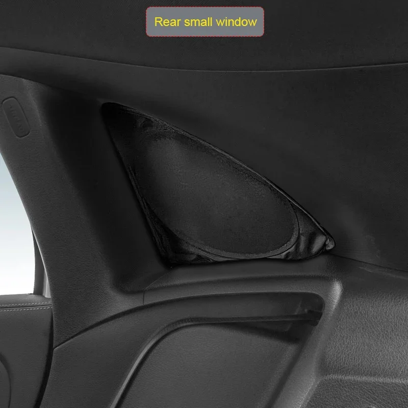 

For Mercedes-Benz GLA EQA 2020-2026 Car Black Windows Privacy Sunshade Auto Anti-UV Heat Insulation Protect Cover Accessories