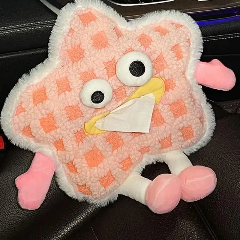 

Plush Tissue Box For Car Cute Cartoon Car Plush Animals Tissue Box Hang Car Tissue Box Holder Animal Car Tissue Paper Container
