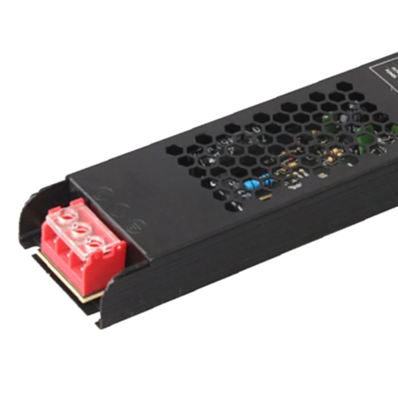 

ABGE-400W Тонкий драйвер 12 В 400 Вт Трансформатор со светодиодной лентой Источник питания постоянного напряжения защита от перенапряжения и перегрузки по току