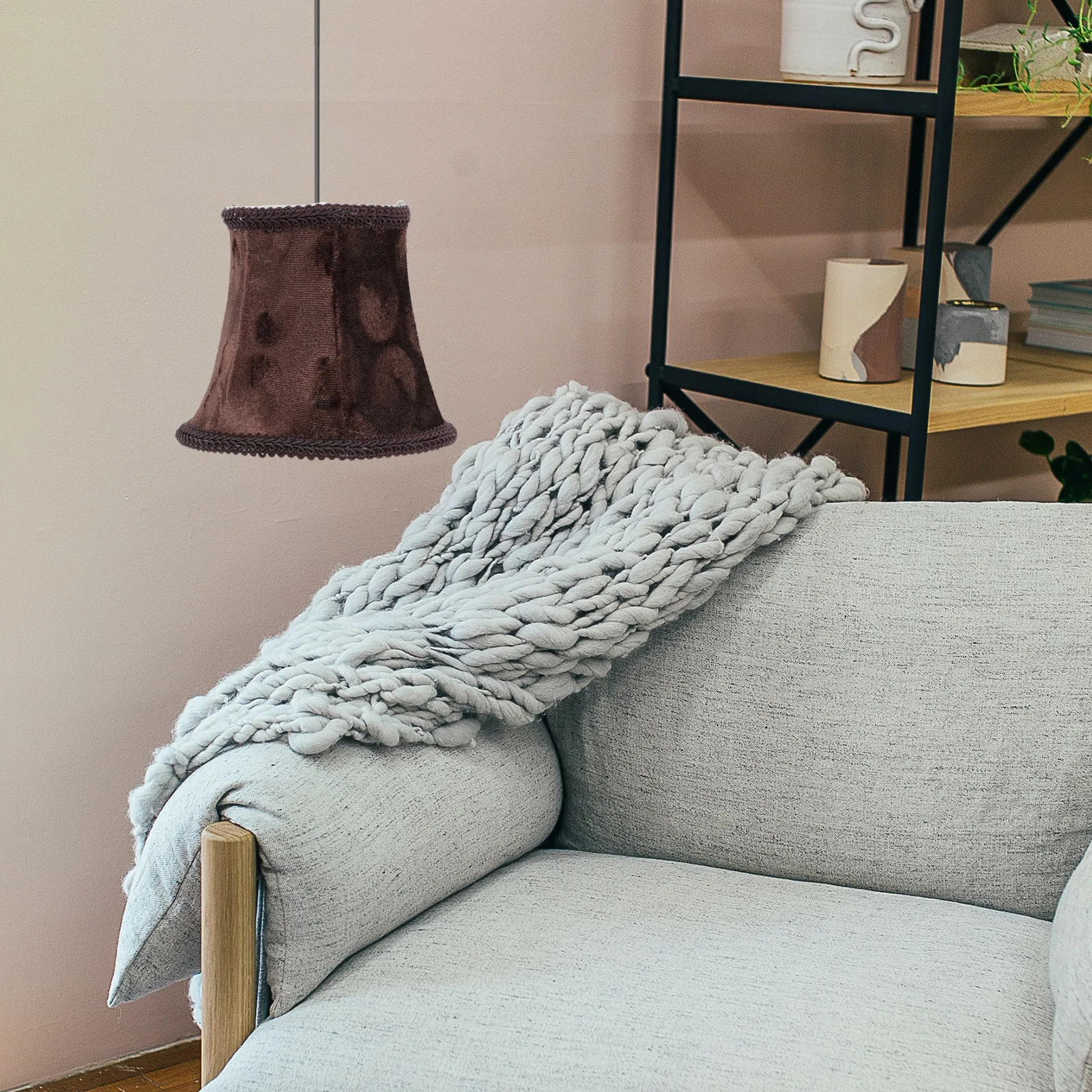 

Simple Style Cloth Lampshade Versatile Table Lamp Light Shade Home Decor Durable Iron Frame Premium Cloth Material Easy Install