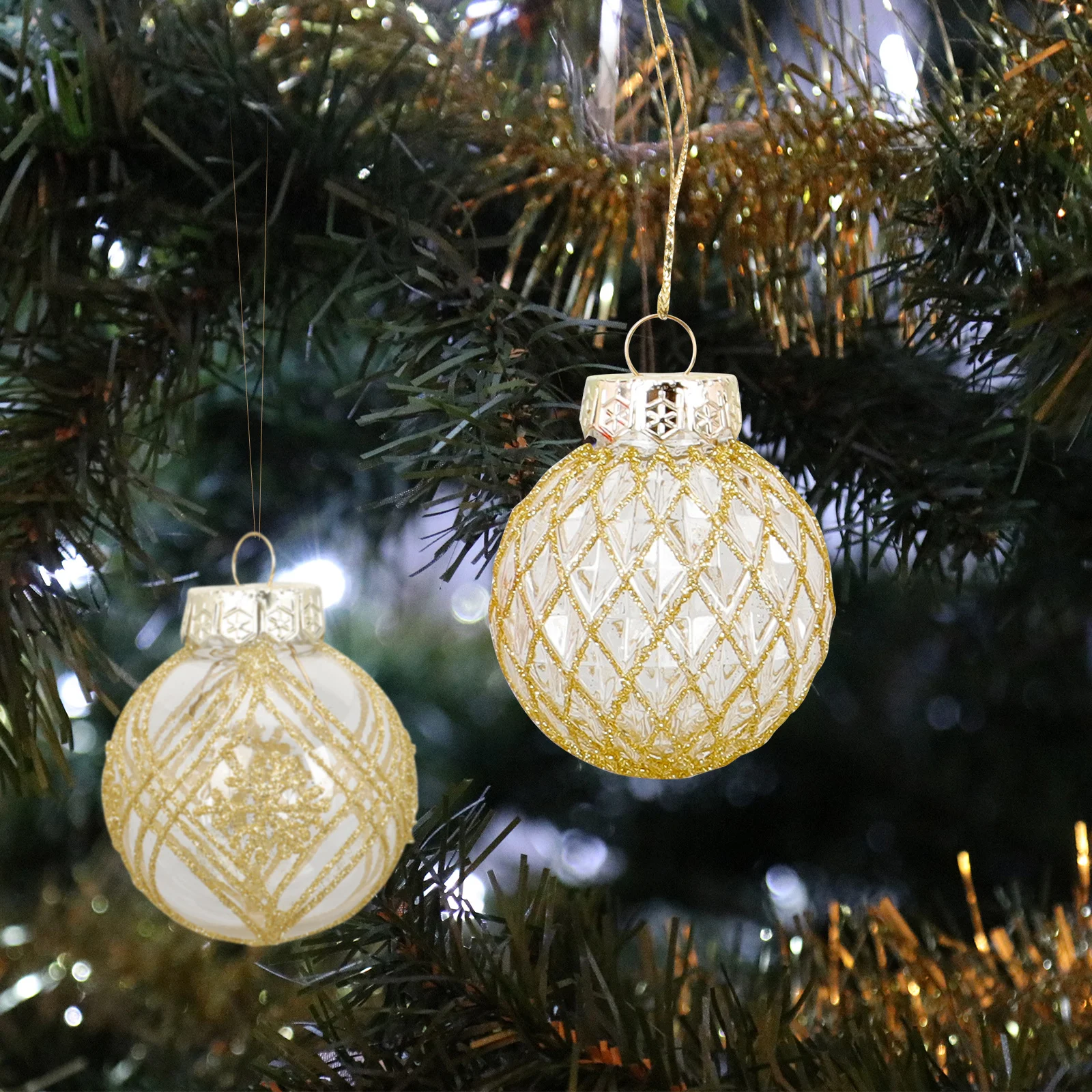 

25Pcs Christmas Ball Ornaments Shatterproof Hanging Xmas Tree Decor Xmas Party Supplies Holiday Hanging Balls Christmas Supplies