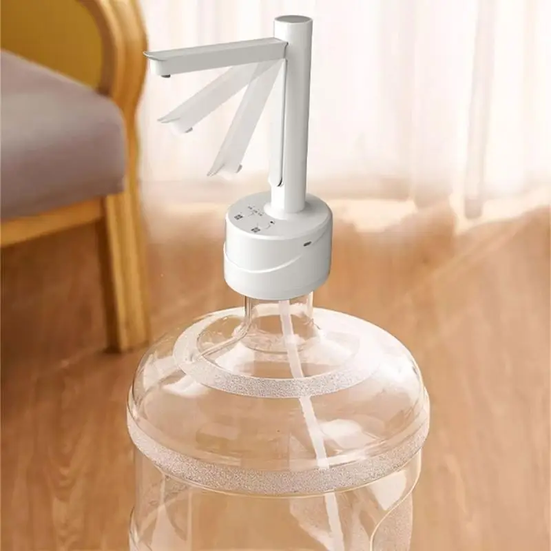 

D0AB Складной электрический водяной насос Простой в использовании перезаряжаемый USB-диспенсер для воды