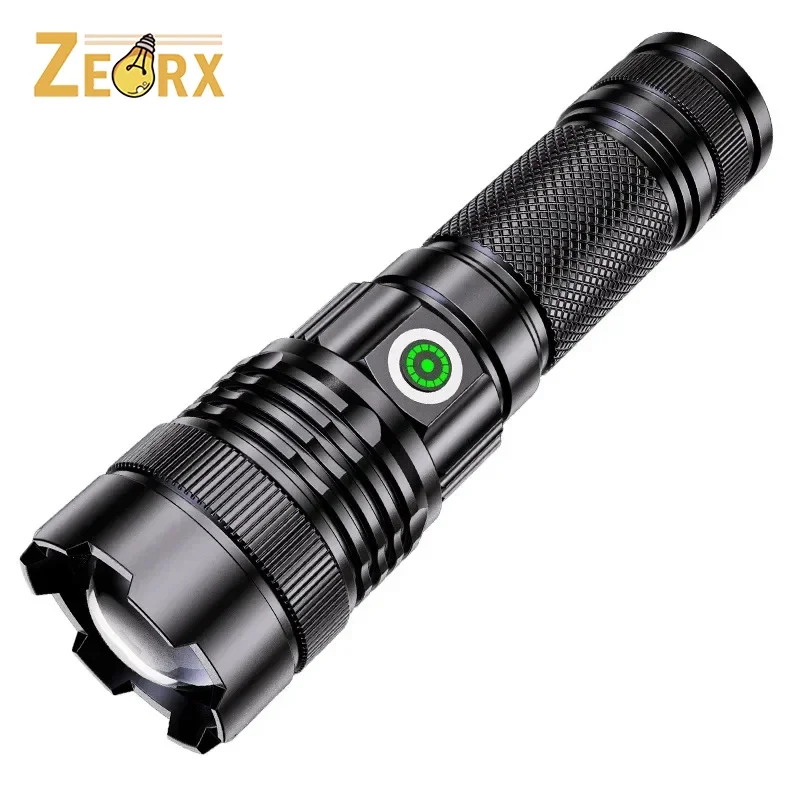 

Flashlights Super Bright Handheld Flashlights with 4 Modes Zoomable Beam IP65 Waterproof Flash Light for Camping, Home