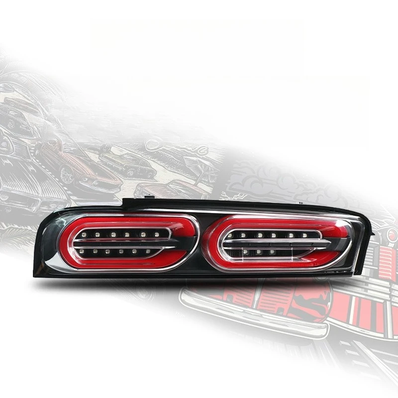 

Suitable for LED taillight assembly 16-19 modified flowing water steering rear taillight
