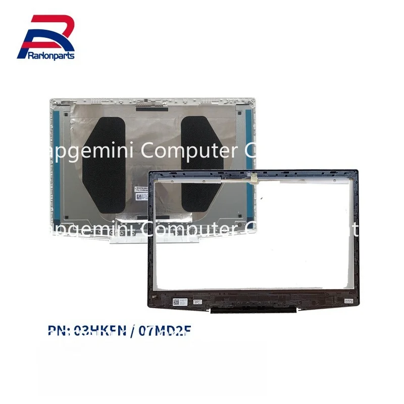 RR New For Dell G3 15 3590 White LCD Back Cover Front Bezel Hinges Screws 03HKFN US