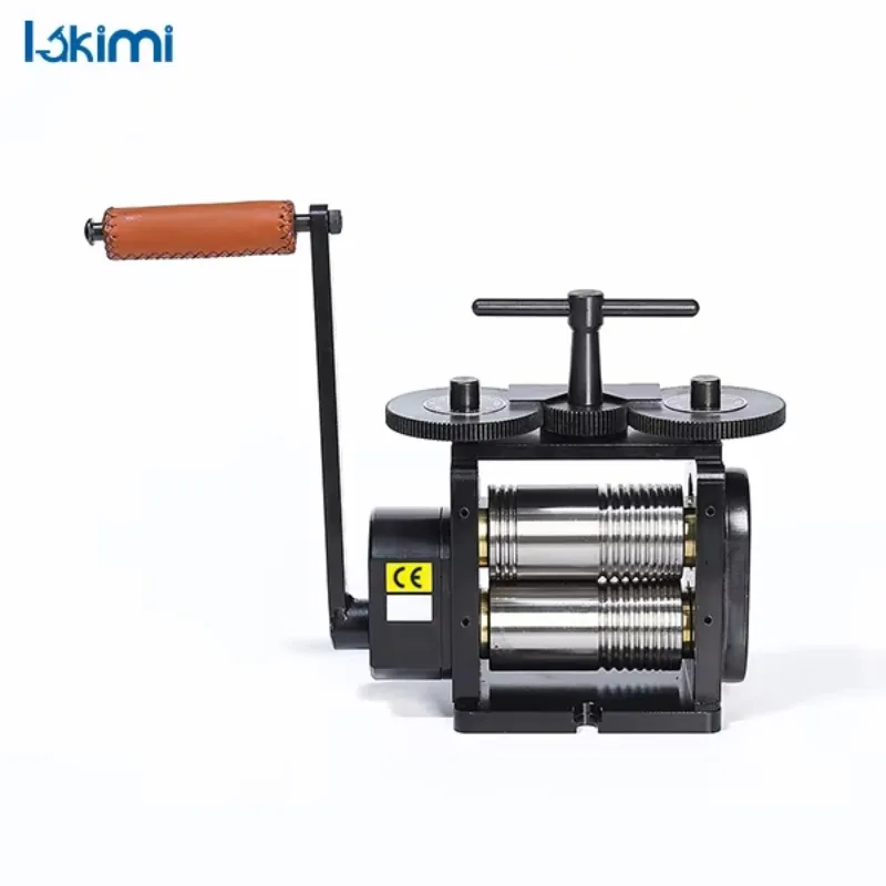 2025/مجموعة مطحنة دوارة سوداء مع 130 مللي متر لفات Lakimi لتقوم بها بنفسك آلة صنع المجوهرات LK-RM02A #2