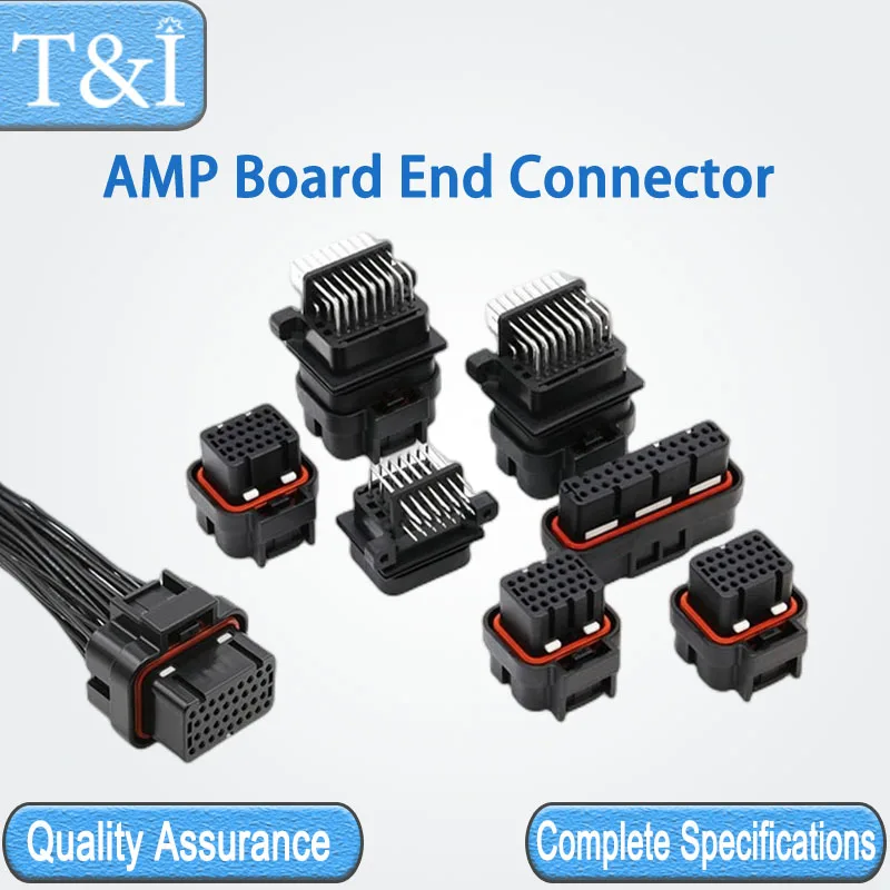 

1/5/20 PCS AMP-26/34/60 PIN Electronic Connection Aviation Automobile Waterproof Male Female Connector PCB Board Harness Plug