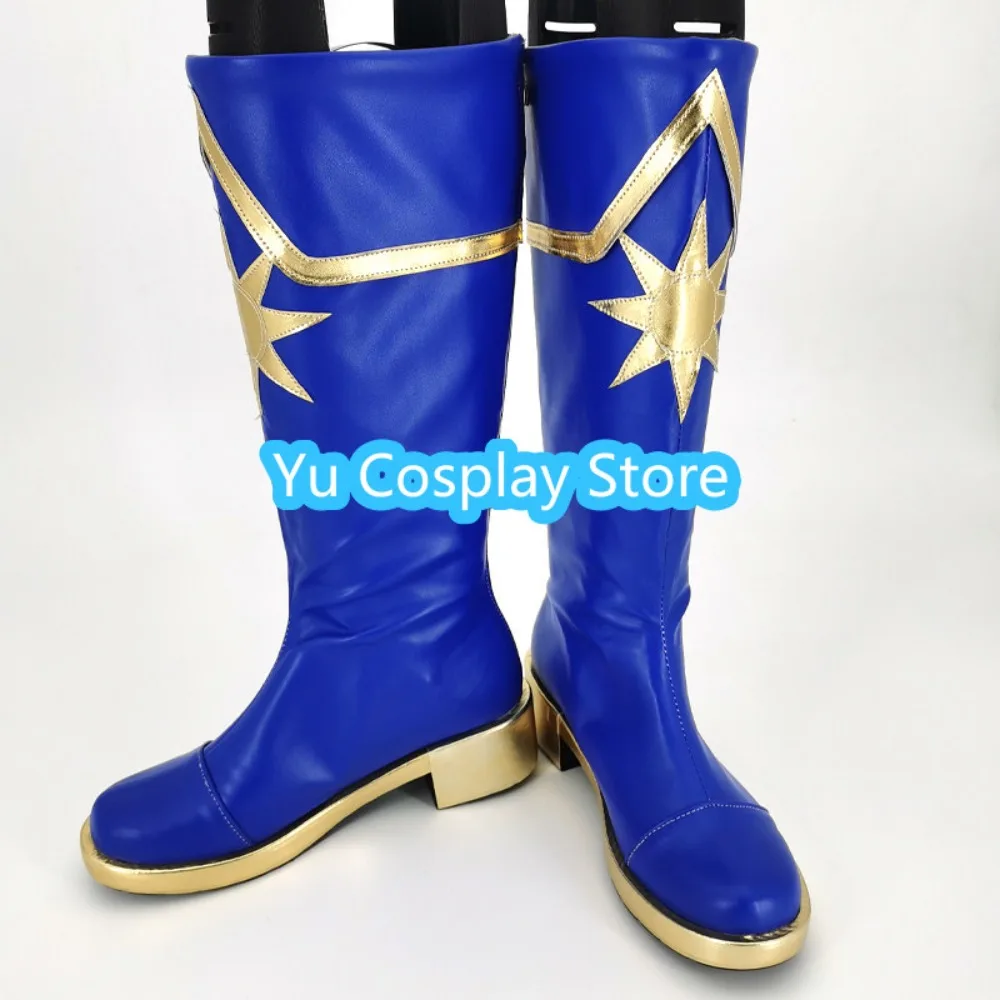 ensemble-de-chaussures-de-jeu-de-role-star-knight-bottes-de-chevalier-scintillantes-star-stage-accessoires-de-fete-personnalises-pour-jeux-d'anime