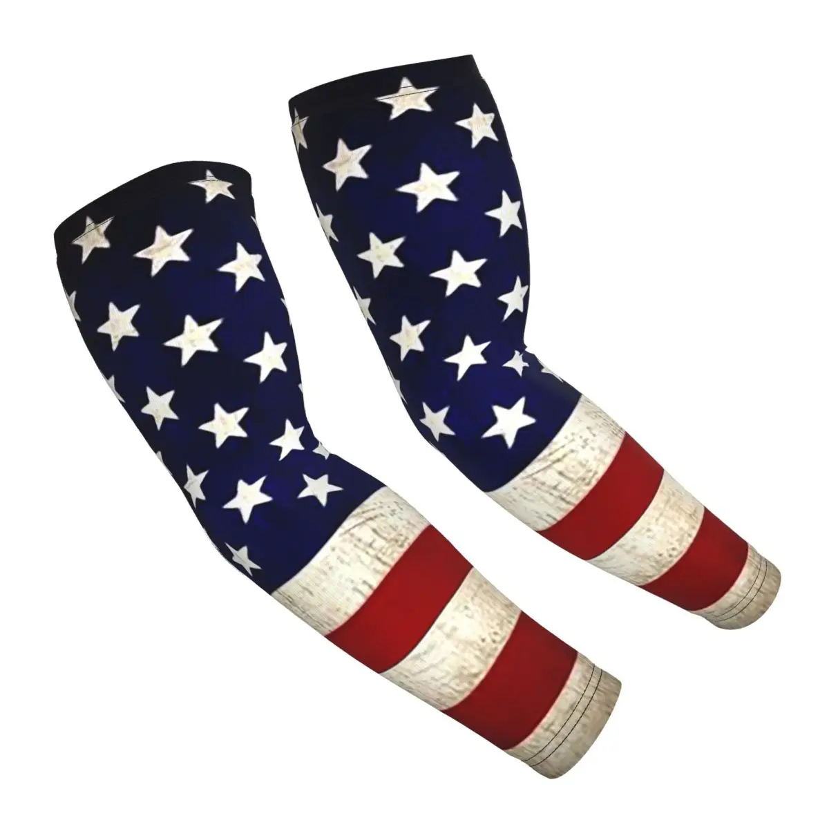 

Рукава с американским флагом США для мужчин и женщин, защита от солнца и ультрафиолета, татуировка, спортивное охлаждение, езда на велосипеде