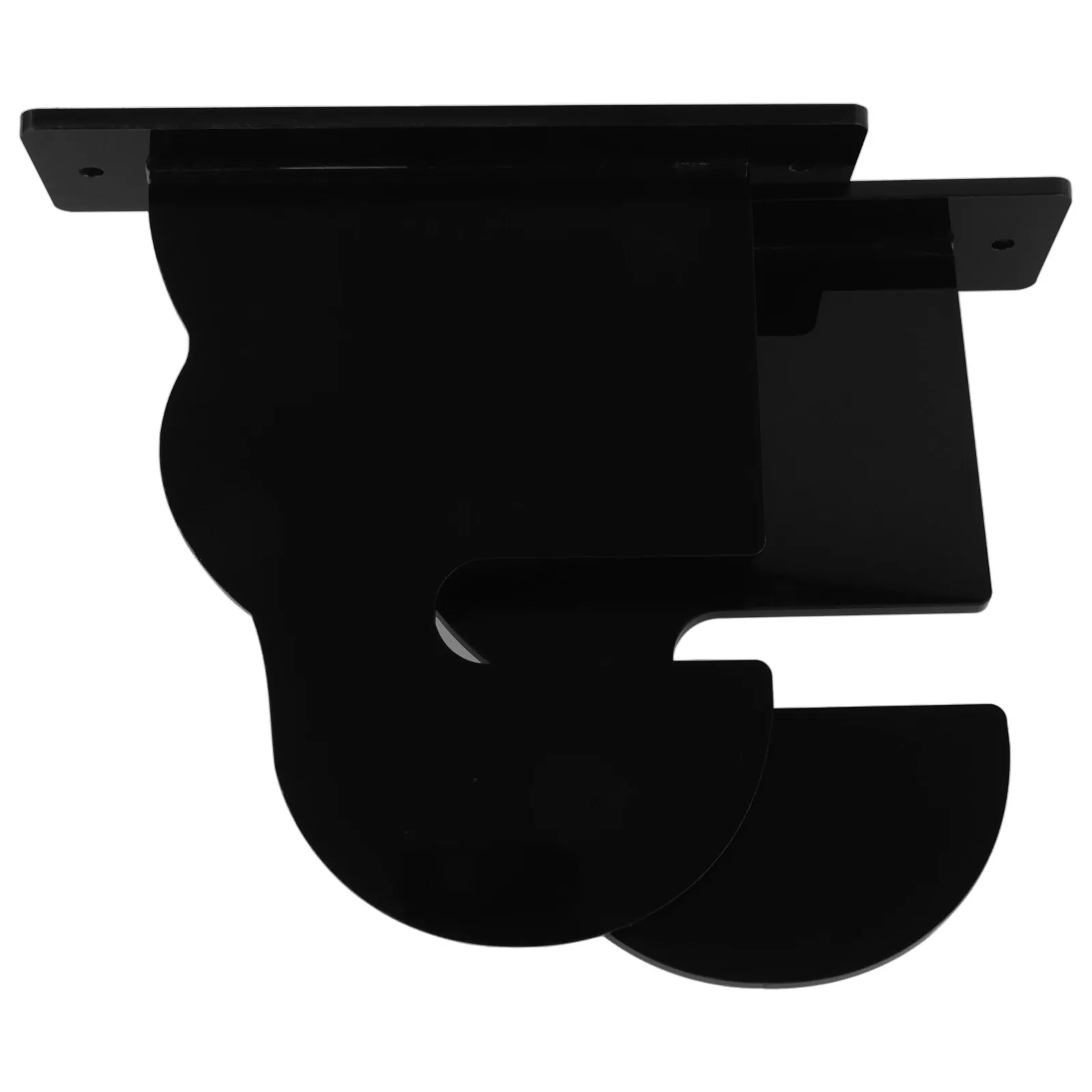 

Skateboard Hanger Acrylic Metal Wall Mount Holders for Snowboard Storage Display Rack Indoors Outdoors