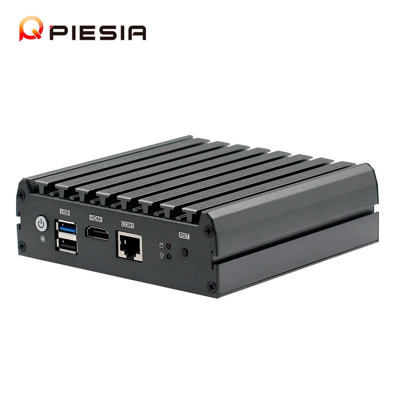 Network Security Mini PC Intel J1900 6 Ethernet Port RS232 1*HD 2*USB DDR3 4GB 128GB Industrial Pfsense Firewall Nano Mini PC
