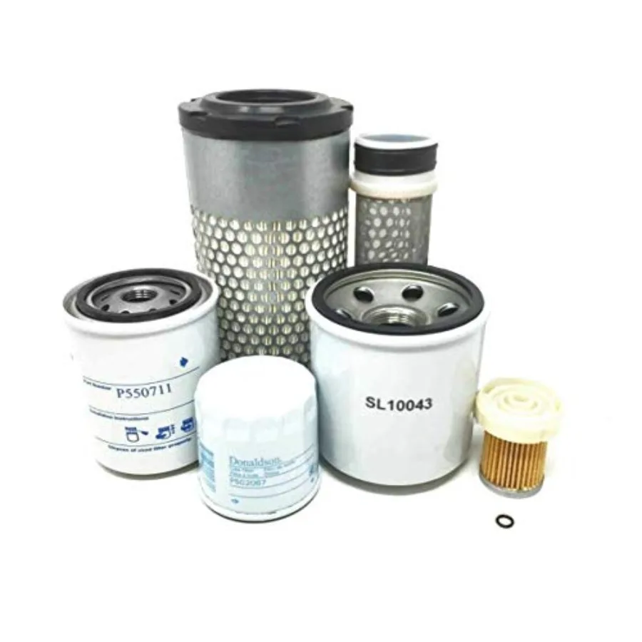 مجموعة الفلتر المتوافقة مع Kubota RTVX900 للمركبات الطرق الوعرة شديدة التحمل تتضمن جميع المرشحات الأساسية للمحرك والهيدروليكي