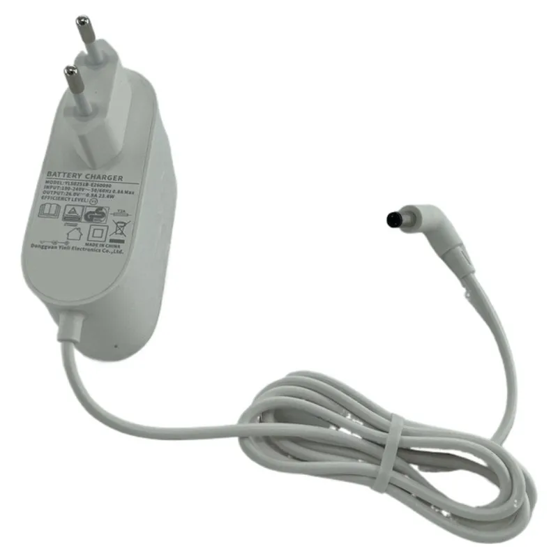 A76G-For Dreame H11/H11 MAX/H12/H12 Pro/ Vacuum Cleaner Adapter EU Plug Power Supply Handheld Vacuum Device