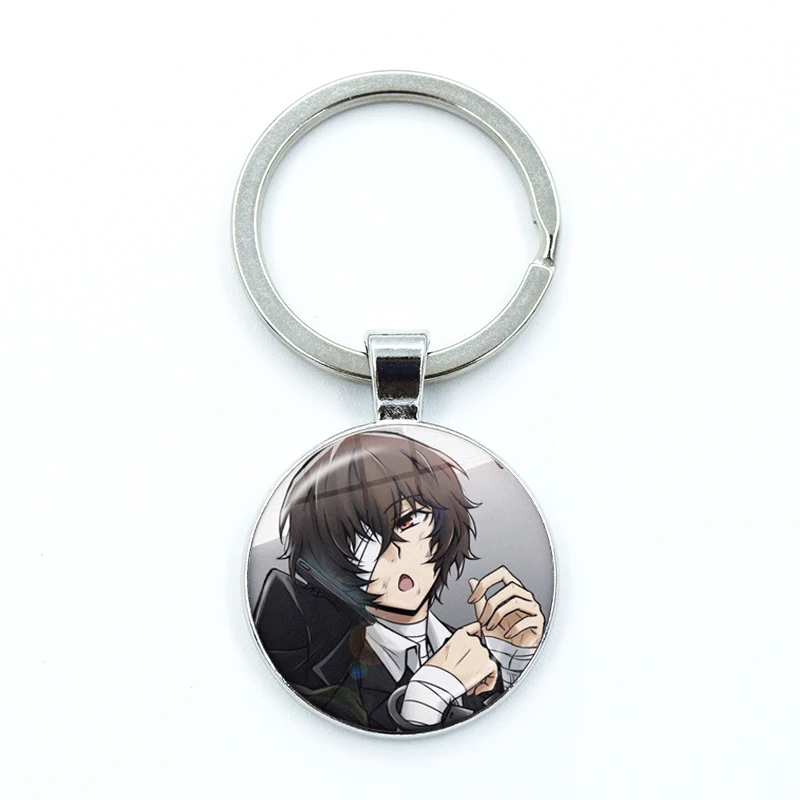 Anime Bungo Stray Dogs Fyodor Fan Art colgante de cristal llavero joyería encanto bolsa recuerdo llavero